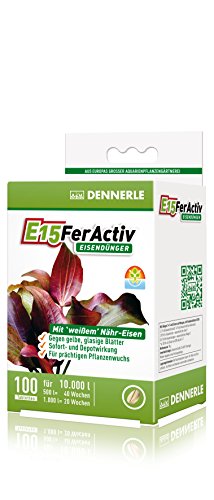 Dennerle E15 FerActiv - Eisendünger für Aquarienpflanzen, 100 Stück Dennerle E15 FerActiv - Eisendünger für Aquarienpflanzen, 100 Stück von Dennerle