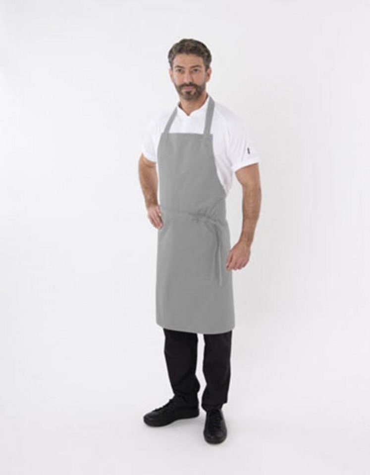 Dennys London Kochschürze Bib Apron With Adjustable Halter 91x91 cm von Dennys London