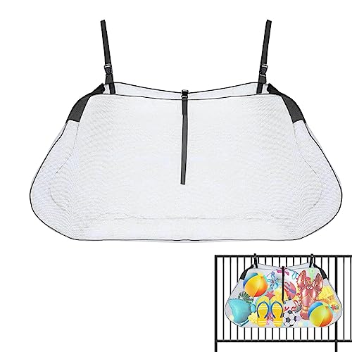 Pool-Schwimmnetz-Aufbewahrungstasche, Multifunktionale Schwimmbad-Hänge-Aufbewahrungstasche, Platzsparendes Pool-Schwimmnetz-Aufbewahrungsnetz, Faltbarer Mesh-Pool-Organizer Für Schwimmbadseite, Zaun von Deno