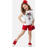 Denokids Hausanzug "Bug Love", (2 tlg.), mit Marienkäfer-Print von Denokids
