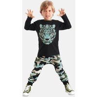 Denokids Hausanzug "Camo Tiger", (2 tlg.), mit Tigerprint von Denokids