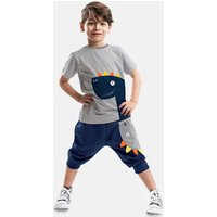 Denokids Hausanzug "Dino Lui" 2 Stk. tlg., mit Dinosaurier-Print von Denokids
