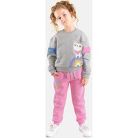 Denokids Hausanzug "Rainbow Cat", (2 tlg.), mit Katzenaufdruck von Denokids