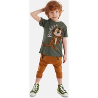 Denokids Hausanzug "Roar Tiger" 2 tlg., mit Tiger-Print von Denokids