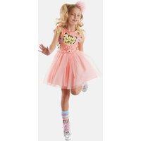 Denokids Shirtkleid "Leo Tutu " 1 tlg. mit Allover Leo- und Blumenprint Denokids Shirtkleid "Leo Tutu " 1 tlg. mit Allover Leo- und Blumenprint von Denokids