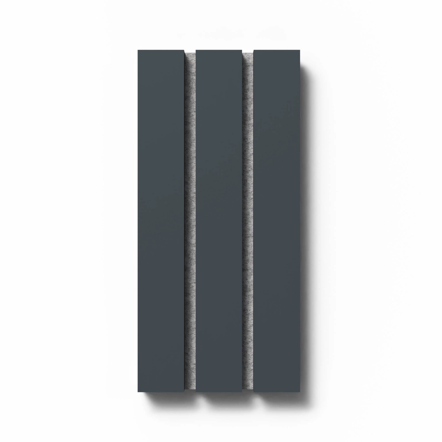 Akustikpaneel-Muster Linoleum Lux Smokey Blue MDF Schwarz Filz Grau 29,5 x 15 cm Akustikpaneel-Muster Linoleum Lux Smokey Blue MDF Schwarz Filz Grau 29,5 x 15 cm von Denpanels
