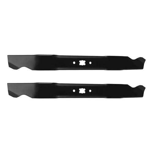 Densieg 53cm Rasenmähermesser Mulchmesser für Troy Bilt TB280ES TB320 240 230 220 210 130 110 Cub Cadet MTD, kompatibel mit 942-0741A 742-0741 742-0741A 942-0741 (2er Pack) von Densieg