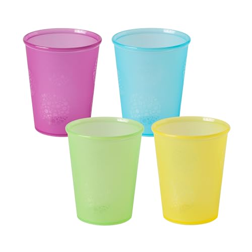 Dentistar Trinkbecher für Kinder – 16x 180 ml Becher – wiederverwendbare und stapelbare Plastikbecher in 4 Farben – Spülmaschinenfest – BPA-frei Dentistar Trinkbecher für Kinder – 16x 180 ml Becher – wiederverwendbare und stapelbare Plastikbecher in 4 Farben – Spülmaschinenfest – BPA-frei von Dentistar