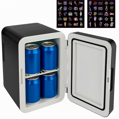 Denver MFR-404B Mini Kühlschrank 4L - tragbarer Minikühlschrank mit Kühl- & Heizfunktion, 230V & 12V - Kosmetik Kühlschrank für Skincare - Getränke & Auto Denver MFR-404B Mini Kühlschrank 4L - tragbarer Minikühlschrank mit Kühl- & Heizfunktion, 230V & 12V - Kosmetik Kühlschrank für Skincare - Getränke & Auto von Denver