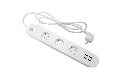 Denver smarte 3in1 + 4 x USB Steckdosenleiste SHP-300U von Denver