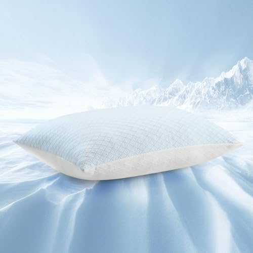 Deodar Memory Foam Pillow 40x80 cm Kühlendes Kissen Antibakterielles Kissen für Seiten- und Rückenschläfer von Deodar