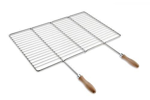 Grillrost 53x38cm aus europäischem Edelstahl, Edelstahl Grillrost, Grillrost Rostfrei von Deos-grill