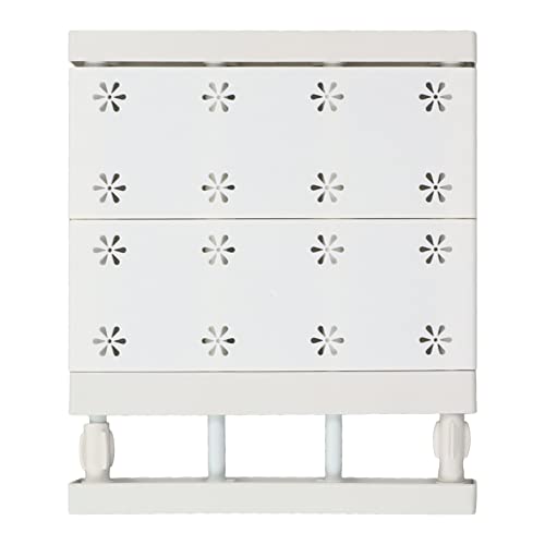 Deosdum Erweiterbare Regale, Schrank-Spannregal, Verstellbares Teleskop-Lagerregal, Kleiderschrank-Spannregal, Organizer, Trennwand, 24 cm Breite(Length 30‑40cm) von Deosdum