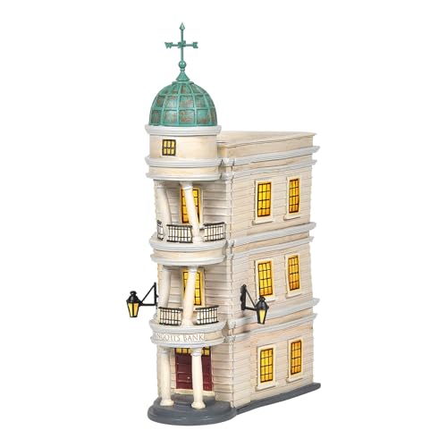 Department 56, Resin 6005616 Harry Potter Village Gringotts Bank Lit Building, 25,7 cm, mehrfarbig Department 56, Resin 6005616 Harry Potter Village Gringotts Bank Lit Building, 25,7 cm, mehrfarbig von Department 56