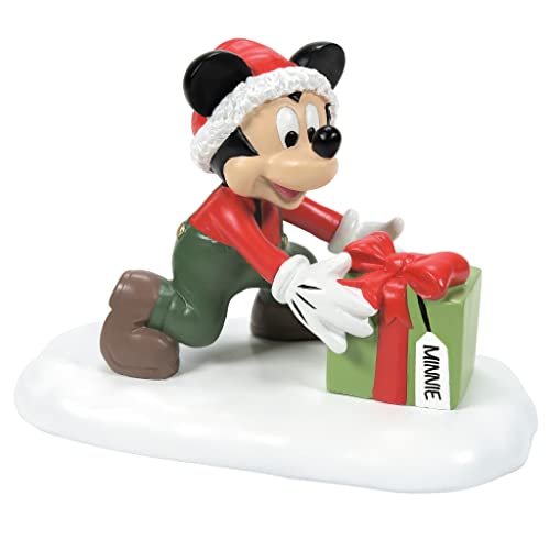 Department 56 Disney Village Mickey Mouse Minnie Will Love This Figur, 6,3 cm, Mehrfarbig von Department 56