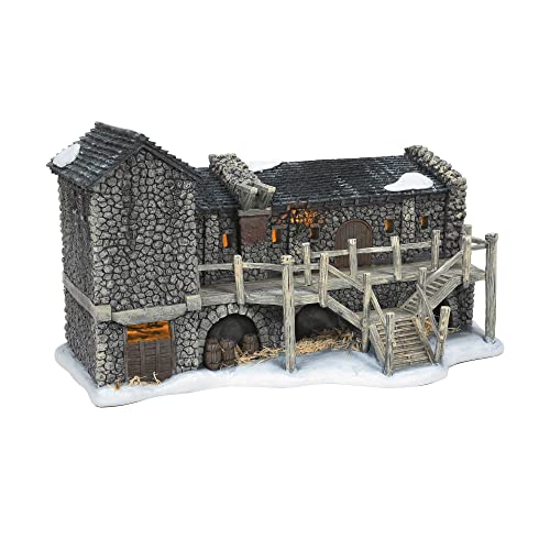 Department 56 Game of Thrones Village von D56 Castle Black Ornament, Kunstharz, Mehrfarbig, 6.61 Inch von Department 56