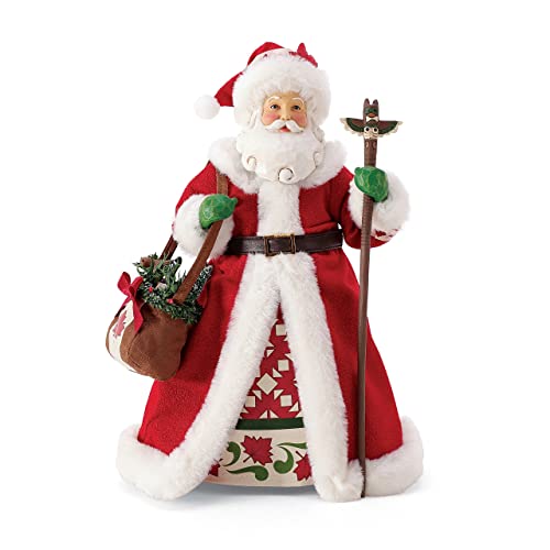 Department 56 Jim Shore by Possible Dreams True North kanadische Weihnachtsmann-Figur, 26 cm, Mehrfarbig von Department 56