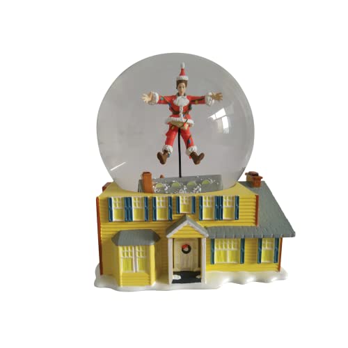 Department 56 National Lampoon's Christmas Vacation Santa Clark and The Griswold House Geformter Wasserkugel Wasserball, 13 cm, Mehrfarbig von Department 56