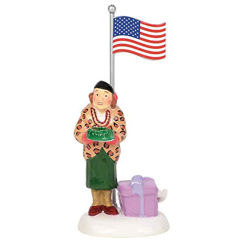 Department 56 Original Snow Village Accessories National Lampoon's Christmas Vacation Aunt Bethany Play Ball Figur, 7,5 cm, Mehrfarbig von Department 56