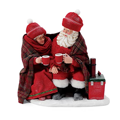 Department 56 Possible Dreams Sports and Leisure Weihnachtsmann und Mrs. Claus Some Like It Hot Figur, 22,9 cm, Mehrfarbig von Department 56