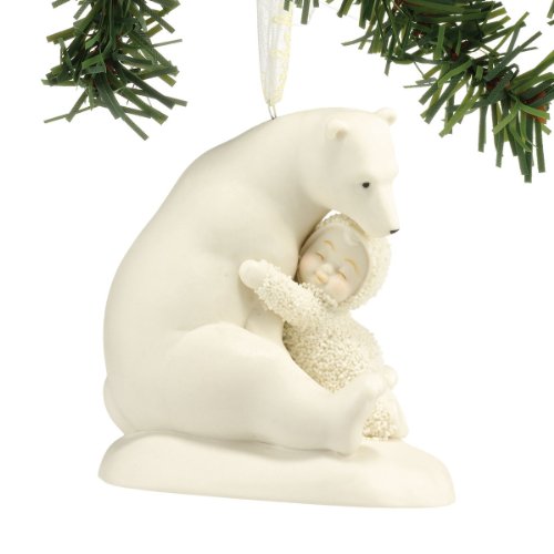 Department 56 Snowbabies Dekofigur Big Bear Hug, Porzellan, 8,3 cm von Department 56