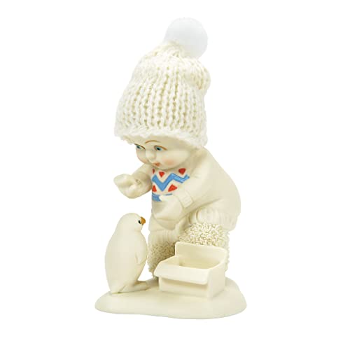 Department 56 Snowbabies Papageientaucher-Baby-Rettungsprojekt-Figur, 9,5 cm, mehrfarbig von Department 56