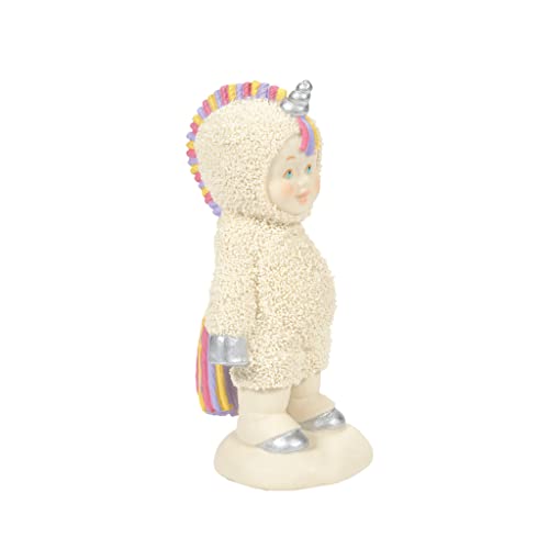 Department 56 Snowbabies Verkleidet als Einhorn-Figur, 10,2 cm, Mehrfarbig von Department 56