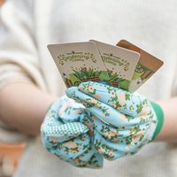 Personalisierte Gartenarbeit, Garten-Trivia-Spiel Mit Personalisierten Handschuhen-Gärtnern Geschenk-Besonderer Gestalteter Korb-Personalisiertes von DepartmentOfGifting