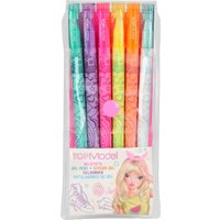 DEPESCHE TOPModel Gelschreiber-Set 1.0 - 2.0 mm, Schreibfarbe: Mehrfarbig von Depesche