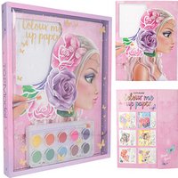 DEPESCHE TOPModel Colour me up Wasserfarbkasten 10 Bogen Aquarell-Papier, 2 Pinsel und eine anschauliche Anleitung mit Farbkunde DEPESCHE TOPModel Colour me up Wasserfarbkasten 10 Bogen Aquarell-Papier, 2 Pinsel und eine anschauliche Anleitung mit Farbkunde von Depesche