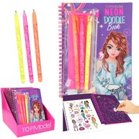 DEPESCHE TOPModel Neon Doodle Malbuch von Depesche