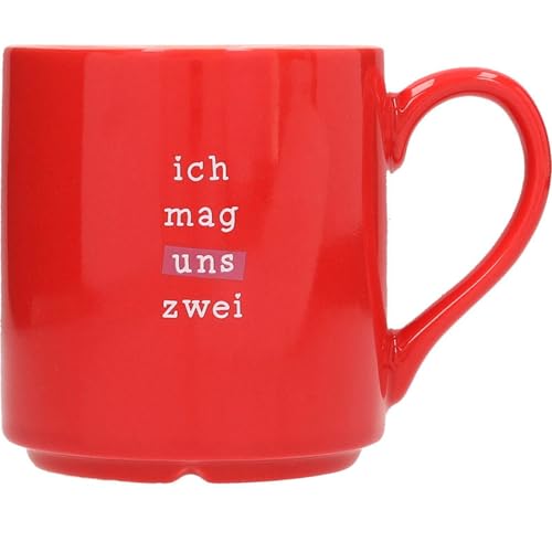 Depesche 0013594-038 Lieblingsbecher Motiv Nr. 38, Henkeltasse mit Spruch, 300 ml, aus Porzellan, teilweise mit Goldfolie und Innendruck von Depesche
