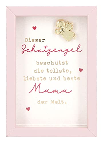 Depesche 11625-001 - Bilderrahmen mit Kompliment, kleiner Deko-Rahmen mit hübschem Spruch, ca. 8,4 x 5,8 x 1,9 cm, ideal als Geschenk oder kleine Aufmerksamkeit von Depesche