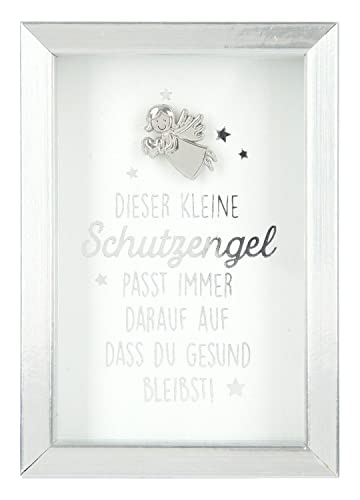 Depesche 11625-019 - Bilderrahmen mit Kompliment, kleiner Deko-Rahmen mit hübschem Spruch, ca. 8,4 x 5,8 x 1,9 cm, ideal als Geschenk oder kleine Aufmerksamkeit von Depesche