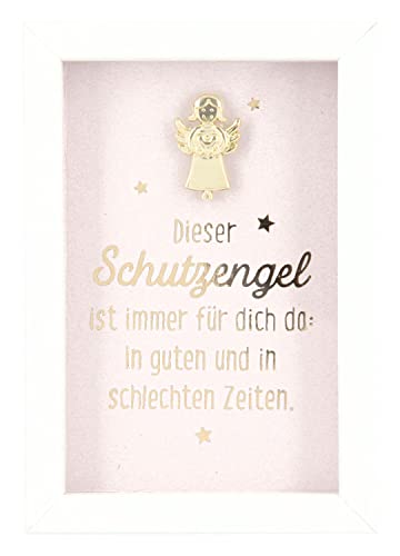 Depesche 11625-028 - Bilderrahmen mit Kompliment, kleiner Deko-Rahmen mit hübschem Spruch, ca. 8,4 x 5,8 x 1,9 cm, ideal als Geschenk oder kleine Aufmerksamkeit von Depesche