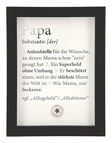 Depesche 11626-013 - Bilderrahmen mit Kompliment, kleiner Deko-Rahmen mit hübschem Spruch, ca. 12 x 9 x 1,9 cm, ideal als Geschenk oder kleine Aufmerksamkeit von Depesche