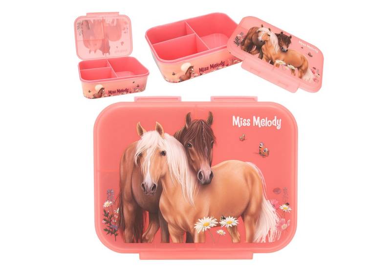 Depesche Brottasche DEPESCHE Miss Melody Brotdose Flowers Kunststoff von Depesche