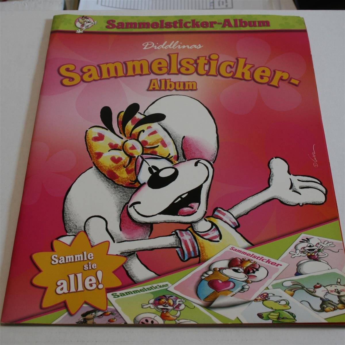 Depesche Bücher-Adventskalender Diddlinas Sammelsticker-Album - Sammelsticker - Album von Depesche