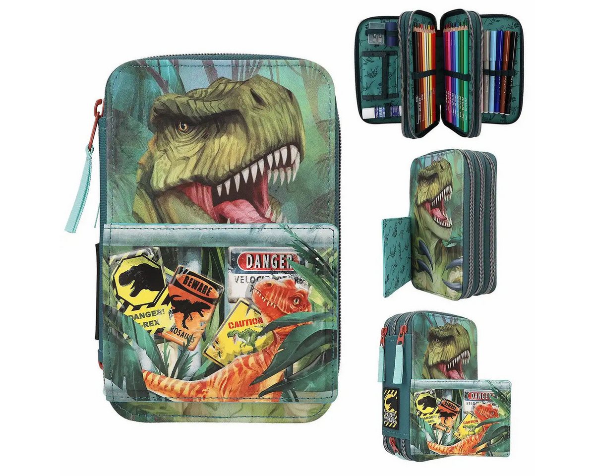 Depesche Büro-Set DEPESCHE DINO World Federtasche DANGER 3-Fach gefüllt Depesche Büro-Set DEPESCHE DINO World Federtasche DANGER 3-Fach gefüllt von Depesche
