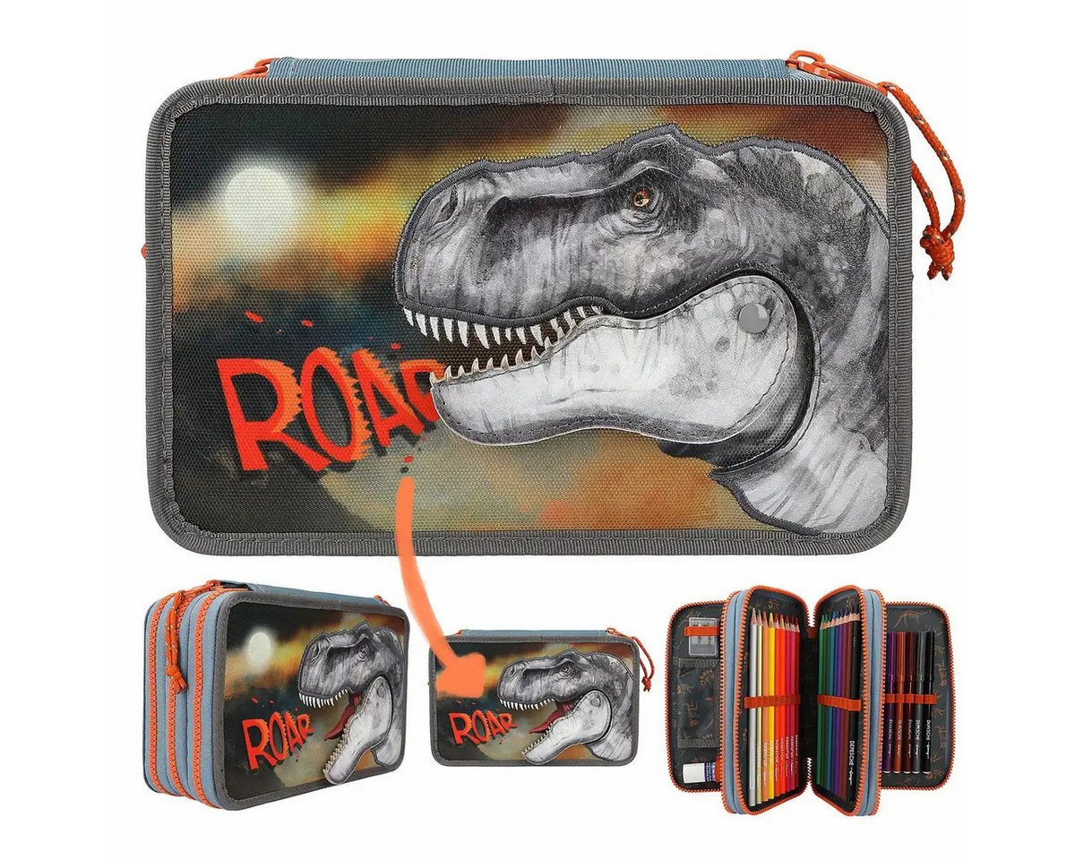 Depesche Büro-Set DEPESCHE DINO World Federtasche ROAR 3-Fach gefüllt Depesche Büro-Set DEPESCHE DINO World Federtasche ROAR 3-Fach gefüllt von Depesche