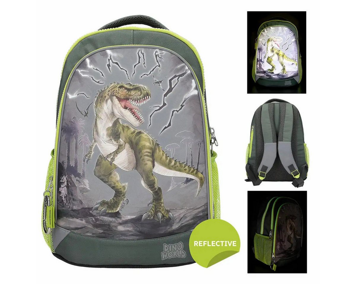 Depesche Büro-Set DEPESCHE DINO World Schulrucksack - Reflektierend & Sicher für Schulki Depesche Büro-Set DEPESCHE DINO World Schulrucksack - Reflektierend & Sicher für Schulki von Depesche