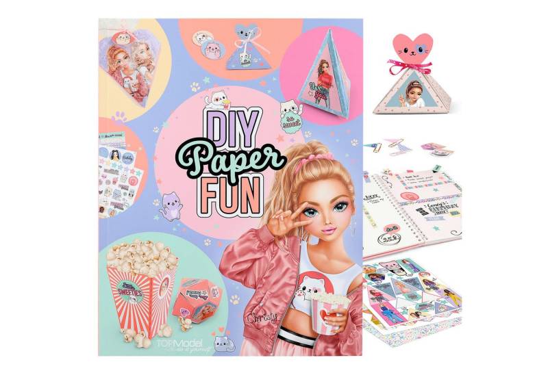 Depesche Deko-Buchstaben DEPESCHE TOPModel Bastelbuch DIY Paper FUN CUTIE STAR von Depesche