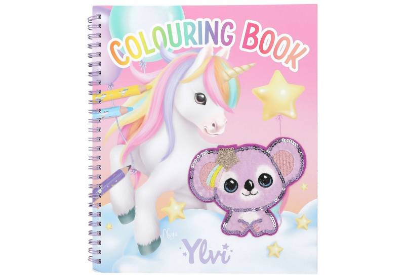 Depesche Malvorlage Ylvis Einhorn Malbuch Ausmalbuch mit Pailletten inkl. Sticker Depesche Malvorlage Ylvis Einhorn Malbuch Ausmalbuch mit Pailletten inkl. Sticker von Depesche
