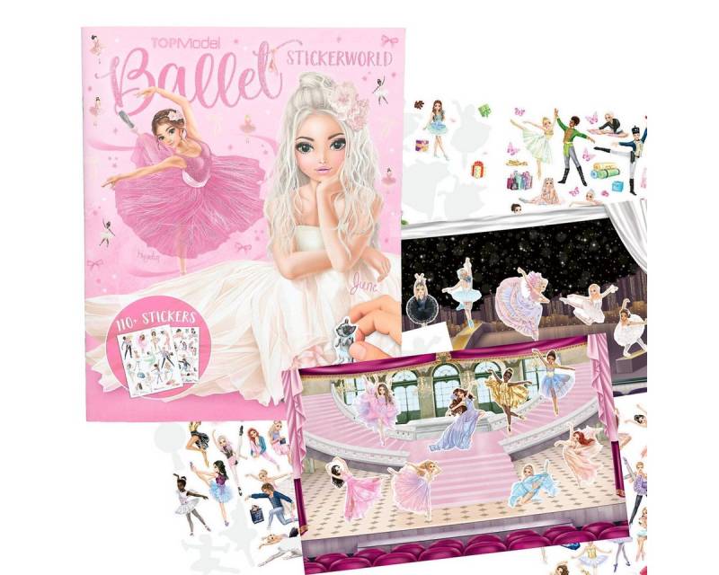 Depesche Stickerbuch DEPESCHE TOPModel Stickerworld BALLET - Stickerbuch von Depesche