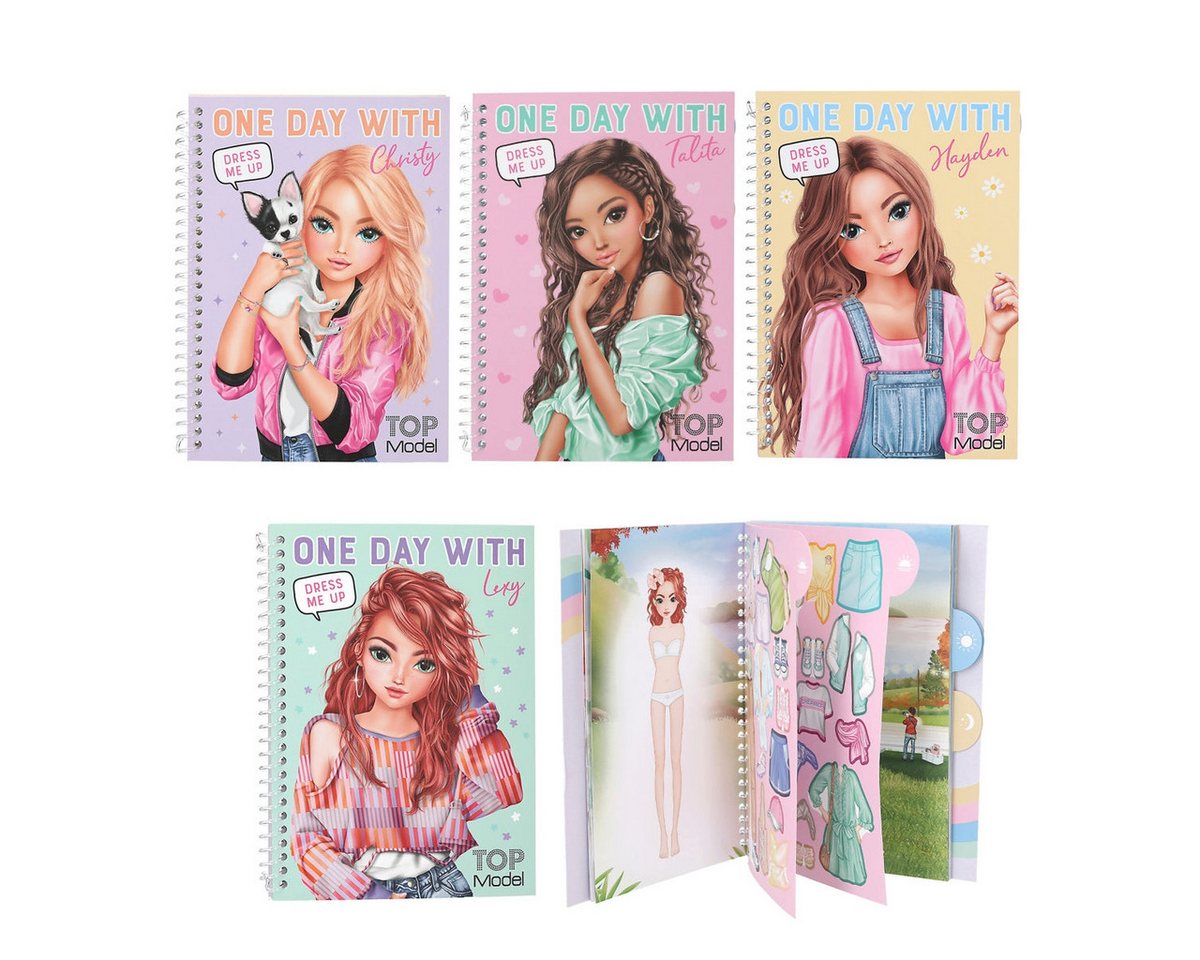 Depesche Stickerbuch TOPModel Dress Me Up For One Day von Depesche