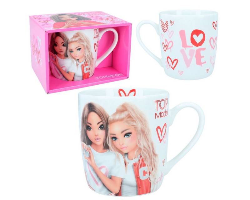 Depesche Tasse TM Diy Becher One Love, Porzellan von Depesche
