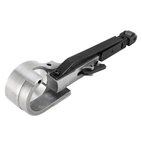 Bandschleifer-Aufsatz für Winkelschleifer, Schleifer-Polierer-Adapter, Rohrhalterung, Winkelschleifer, Modifizierter Sandband-Maschinen-Adapter-Aufsatz Zum Polieren und Schleifen von Depisuta