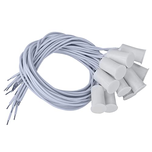 Depisuta 10PCCS Praktisches Kabel -Türfenster für das Hausalarmsystem, NC -Ausgang, Geeignet für die Sicherheitsüberwachung von Depisuta