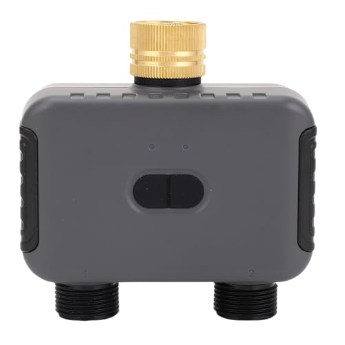 Depisuta 2 Outlet Sprinkler Timer, WiFi Programmierbare Regenverzögerung Automatischer Bewässerungscontroller mit Messingeinlass IP55 Water Proof Water Schlauch Timer für Garten Depisuta 2 Outlet Sprinkler Timer, WiFi Programmierbare Regenverzögerung Automatischer Bewässerungscontroller mit Messingeinlass IP55 Water Proof Water Schlauch Timer für Garten von Depisuta
