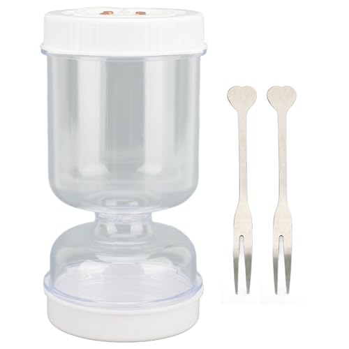 Depisuta ABS-Einmachglas mit Umklappbarem Sieb, 50-Unzen-Oliven-Sanduhrglas mit Sieb, Auslaufsicheres, Luftdichtes Glasgefäß, Einmachglas, Safttrennglas, Einmachglas mit Umklappbarem Depisuta ABS-Einmachglas mit Umklappbarem Sieb, 50-Unzen-Oliven-Sanduhrglas mit Sieb, Auslaufsicheres, Luftdichtes Glasgefäß, Einmachglas, Safttrennglas, Einmachglas mit Umklappbarem von Depisuta